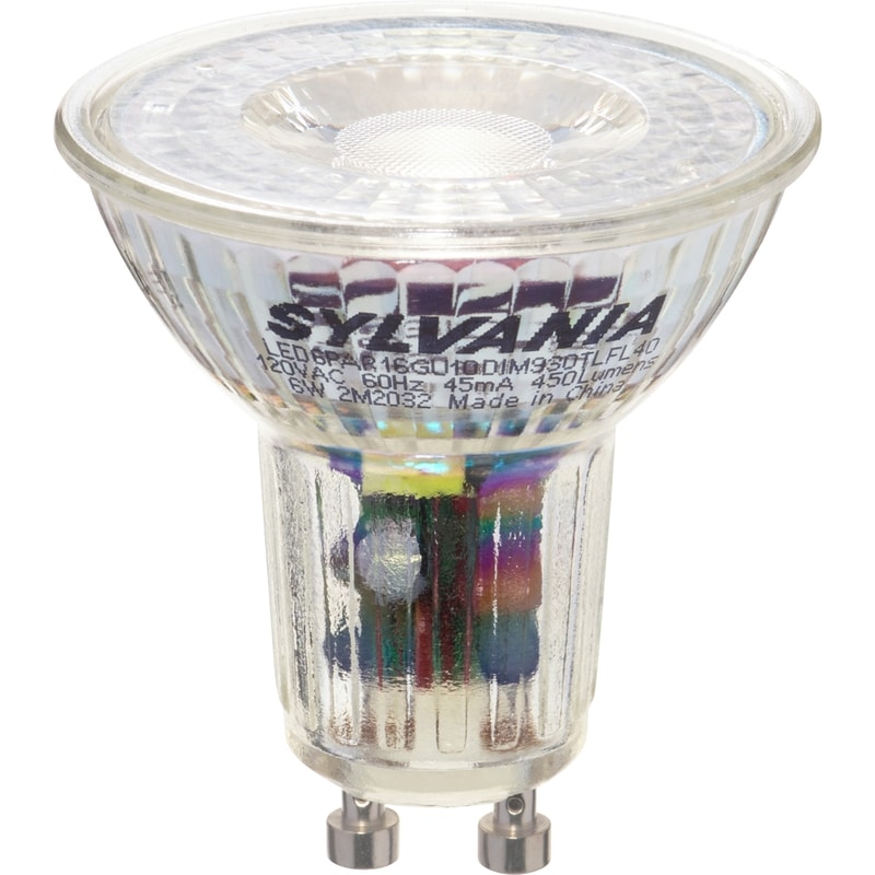 White Led 50 W 40° Flood Par16 Glass Bulb