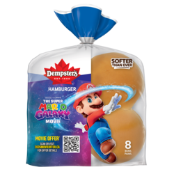 Dempster Original Hamburger Buns 400 g, $0.75/100g