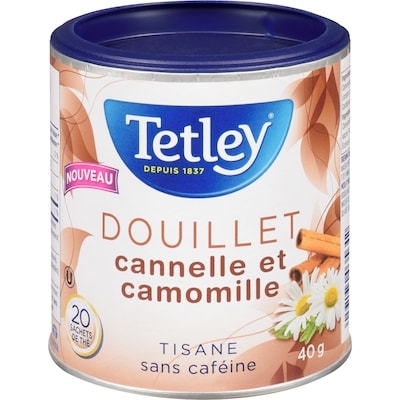 Tetley Douillet Cannelle Et Camomille Tisane 20 ea, 0,25 $/1ch