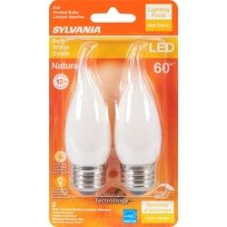 Soft White Led 60 W B10 Frosted Bulbs