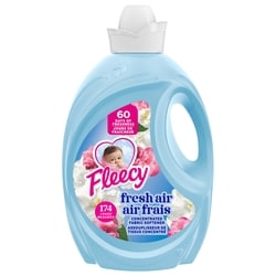 Fleecy Liquid Fabric Softener Fresh Air, 148 Loads 3.5 l, $0.40/100ml