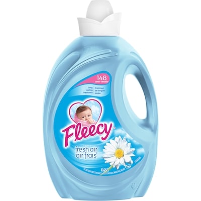 Fleecy Liquid Fabric Softener, Fresh Air 3.5 l, $0.31/100ml