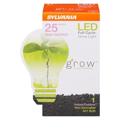 Sylvania Full Cycle Grow Light Led 17 W A21 1 ea, $25.00/1ea
