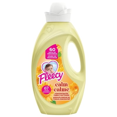 Fleecy Liquid Fabric Softener, Aroma Therapy Calm 1.36 l, $0.55/100ml