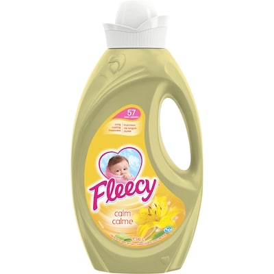 Fleecy Liquid Fabric Softener, Aroma Therapy Calm 1.36 l, $0.59/100ml