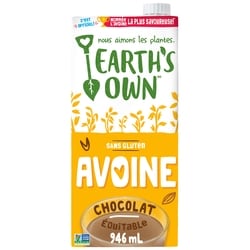 Earth’s Own Sans gluten Boisson à l’avoine Chocolat 946 ml, 0,32 $/100ml