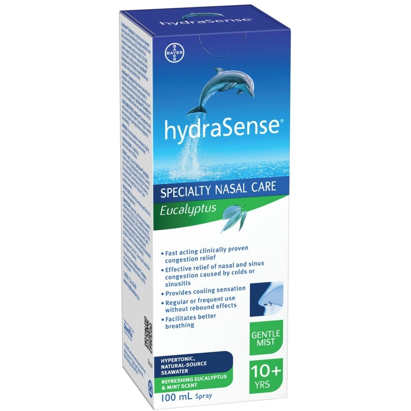 Nighttime Congestion Nasal Spray - with Cooling Eucalyptus