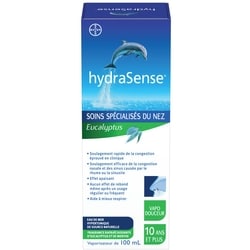 Hydrasense Vaporisateur nasal Congestion nocturne – avec eucalyptus 100 ml, 13,99 $/100ml