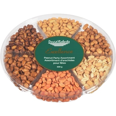 David Robert Excellence Peanut Party Assortment 600 g, $2.17/100g