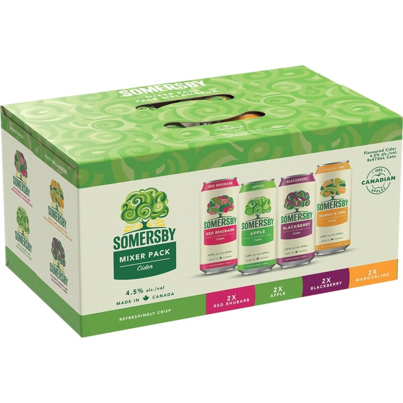 Somersby, Flavoured Cider Mixer Pack, 8 Cans (ID required at pick-up)