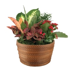 null Floral Fall Bushel Planter 1 ea, $40.00/1ea