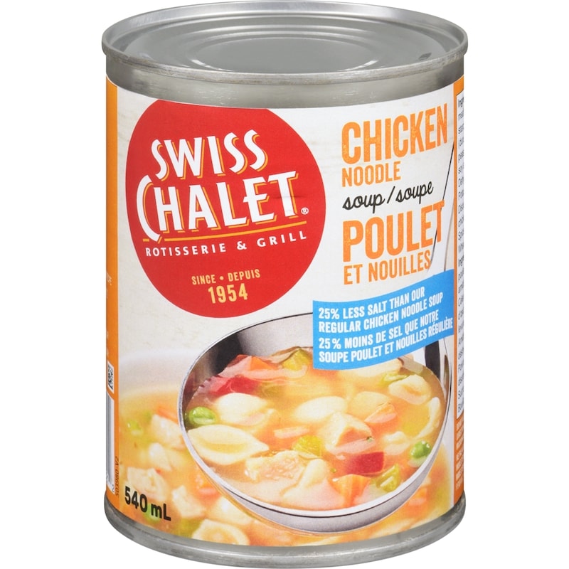Chicken Noodle Soup with Less Salt