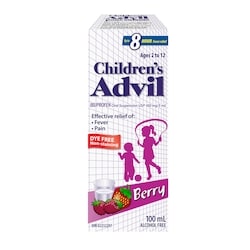 Advil Pour Enfants (Suspension) (Baies Sans Colorant) 100 ml, 11,99 $/100ml