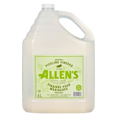 Allen's Pickling Vinegar      4 l, $0.12/100ml