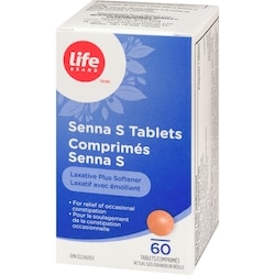 Life Brand Senna S Tablets - 60 ea | Zehrs