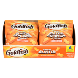 Pepperidge Farm Flavour Blasted Baked Snack Crackers Xtreme Cheddar 6 Snack Packs 26 g, $9.62/100g