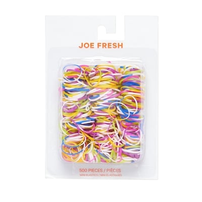Joe Fresh Kids Mini Elastics, 500-Count 500 ea, $0.01/1ea