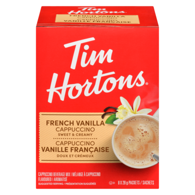 Tim Hortons Timh Capp Vanille Fra Sachets 8 ea, 1,00 $/1ch