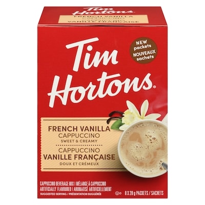 Tim Hortons Timh Capp Vanille Fra Sachets 8 ea, 1,00 $/1ch