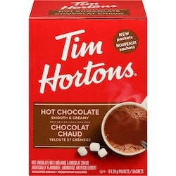 Tim Hortons Timh Chocolat Chaud Sachets 8 ea, 1,00 $/1ch