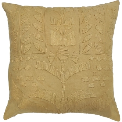 Life at Home Housse de coussin touffetée jaune, 18 po x 18 po (45,7 cm x 45,7 cm) 1 ea, 19,00 $/1ch