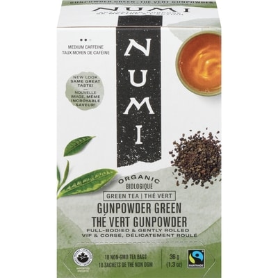 Numi Organic Tea, Gunpowder Green 18 ea, $0.61/1ea