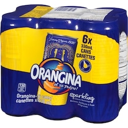 Orangina Sparkling Citrus Beverage - 6x330.0 ml | Loblaws