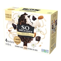 Dairy Free Coconut-Based Frozen Dessert, Coconut Almond Bars