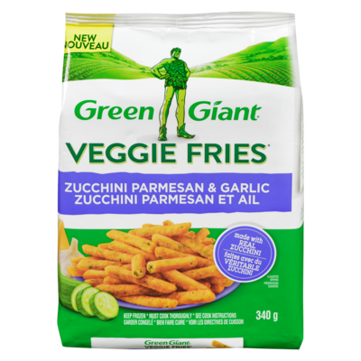 Green Giant Veggie Fries Zucchini Parmesan & Garlic  340 g, $1.91/100g