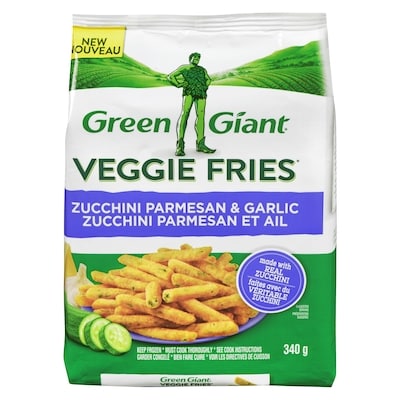 Green Giant Veggie Fries Zucchini Parmesan & Garlic  340 g, $1.91/100g