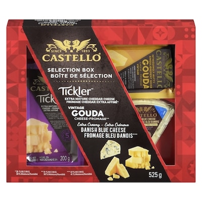 Castello Holiday Selection Box 525 g, $2.86/100g