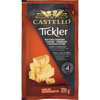 Castello Castello Tickler Cheddar 1 An 200 g, 3,50 $/100g