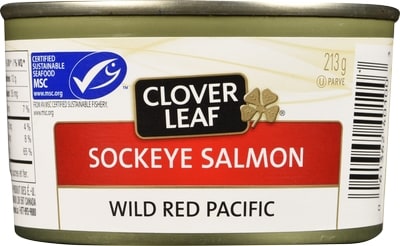 Clover Leaf Saumon Sockeye 213 g, 3,28 $/100g