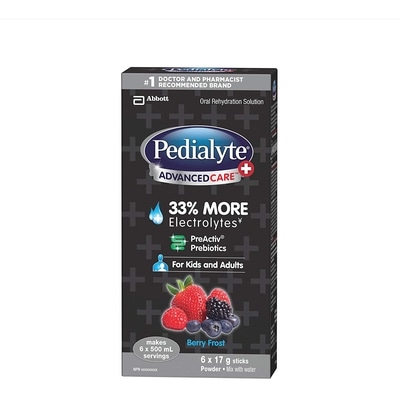 Pedialyte AdvancedCare® Plus Electrolyte Powder Sticks, Berry Frost 102 g, $15.68/100g