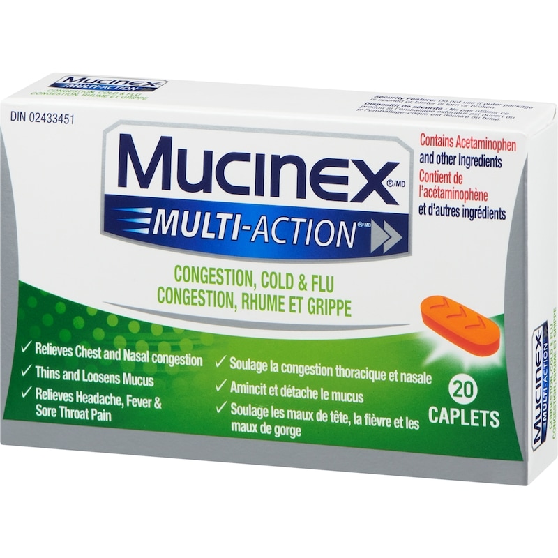 Multi-Action Cold & Sinus Caplets
