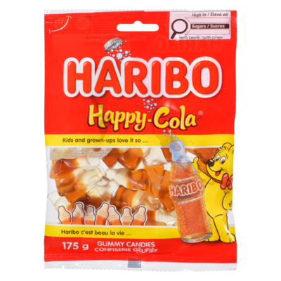 Haribo Happy Cola Gummy Candies 175 g, $2.17/100g