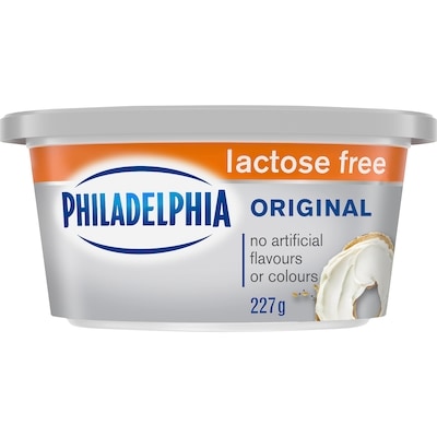 Philadelphia Original Cream Cheese Product, Lactose Free 227 g, $2.64/100g