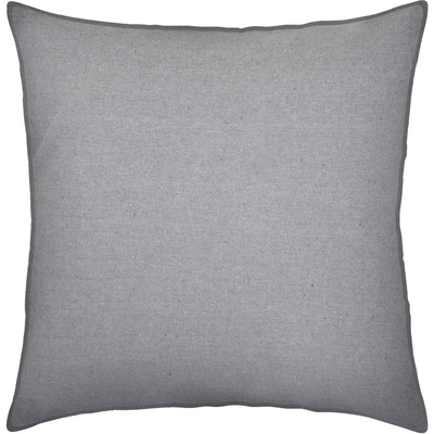 Life at Home Solid Grey Cotton Cushion Cover, 18 in x 18 in 1 ea, $13.00/1ea