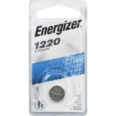 Energizer Batt 1220 Lithium 1 ea, $7.99/1ea