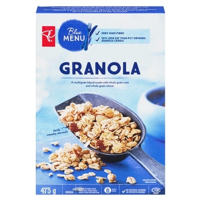 PC Blue Menu Granola 475 g, $0.95/100g
