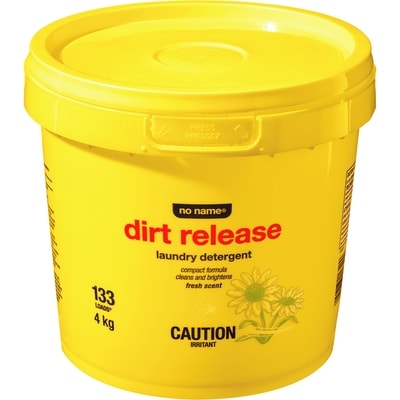 No Name Fresh Scent Dirt Release Laundry Detergent 4 kg, $0.32/100g