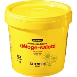 Détergent à lessive déloge-saleté, parfum frais