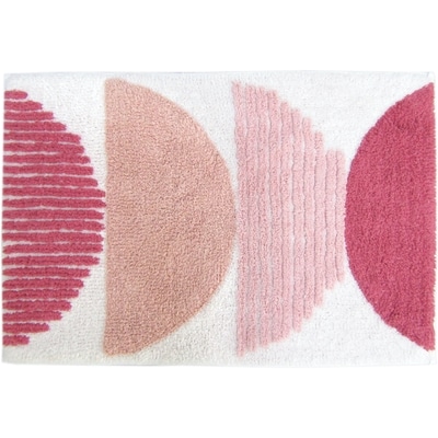 Life at Home Cotton Tufted Half Circle Rug 1 ea, $20.00/1ea