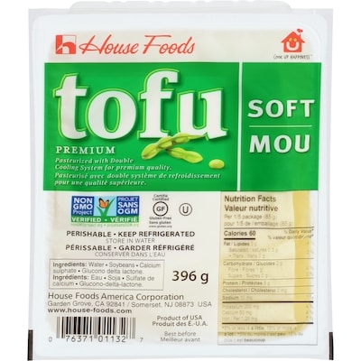 House Foods Premium Soft Tofu 396 g, $1.26/100g