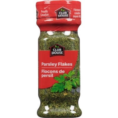Club House Parsley Flakes  20 g, $32.45/100g