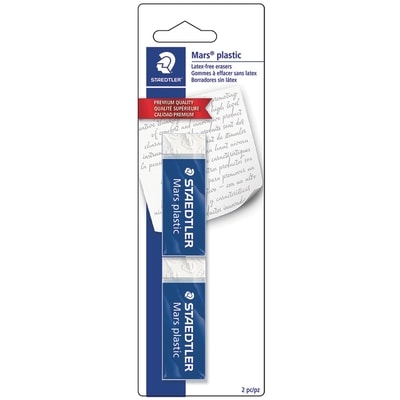 Staedtler Mars plastic erasers 1 ea, $4.00/1ea