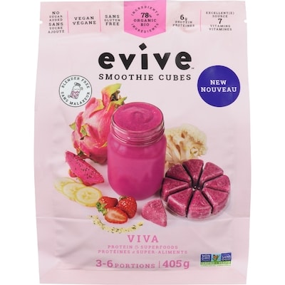 Evive Smoothie cubes viva 405 g, 2,71 $/100g