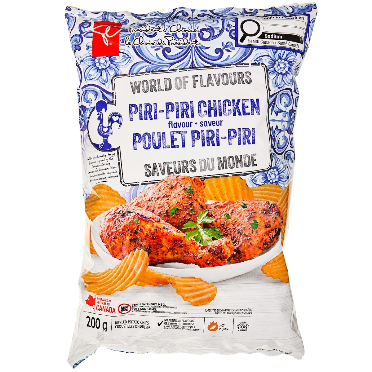 President's Choice Piri-Piri Chicken Rippled Potato Chips