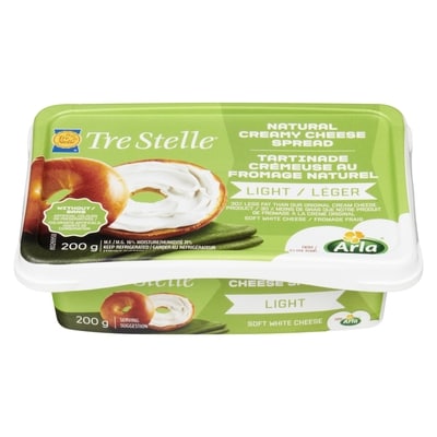 Tre Stelle Cream Cheese Light 200 g, $2.75/100g