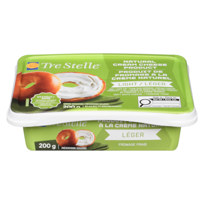 Tre Stelle Cream Cheese Light 200 g, 2,75 $/100g